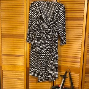 Lane Bryant wrap dress 👗